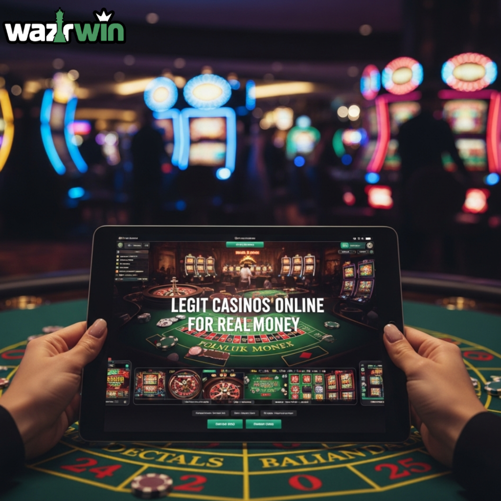 Legit Casinos Online for Real Money