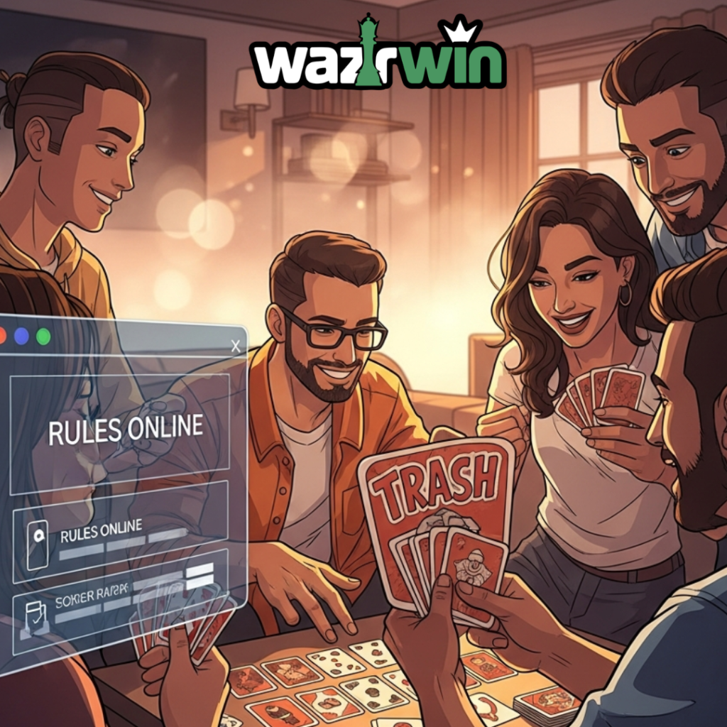 card game trash rules 