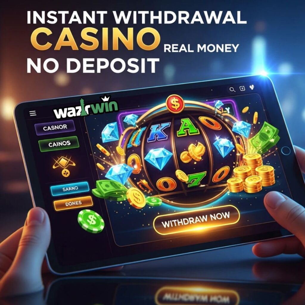 Instant Withdrawal Casino Real Money No Deposit