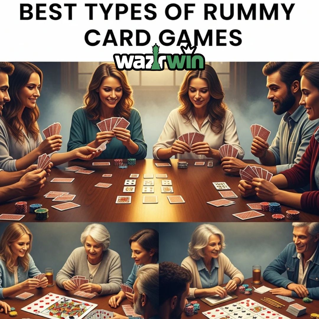 Best Types of Rummy Card Games