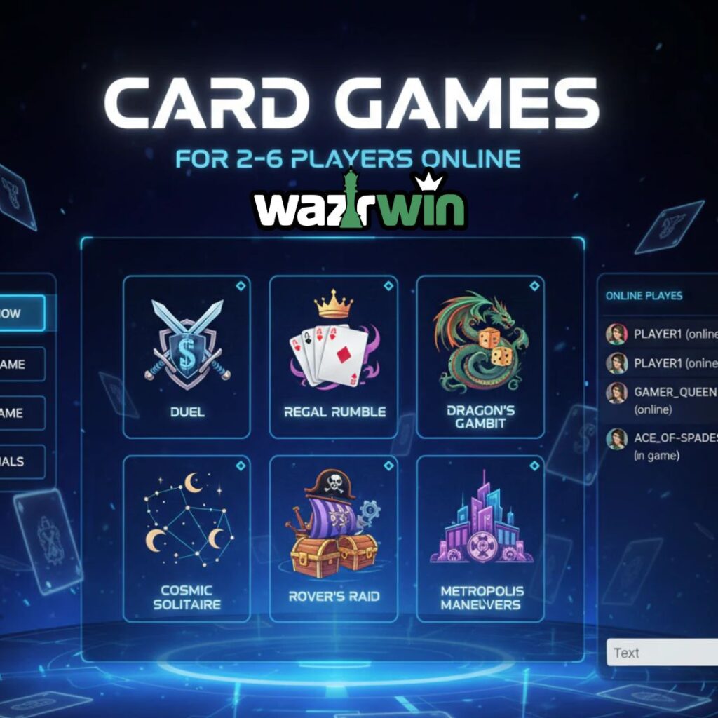 Card Games For 2 6 Players