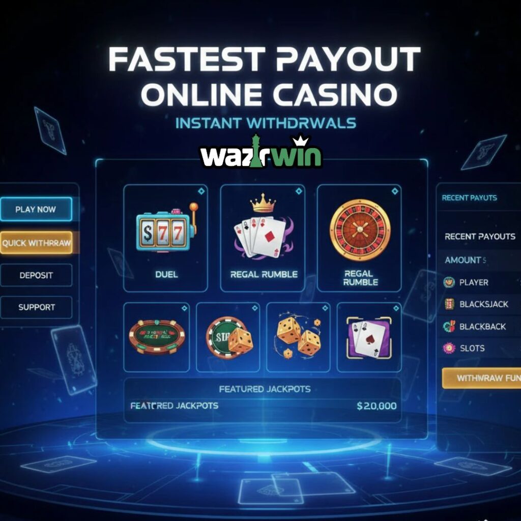 Fastest Payout Online Casino
