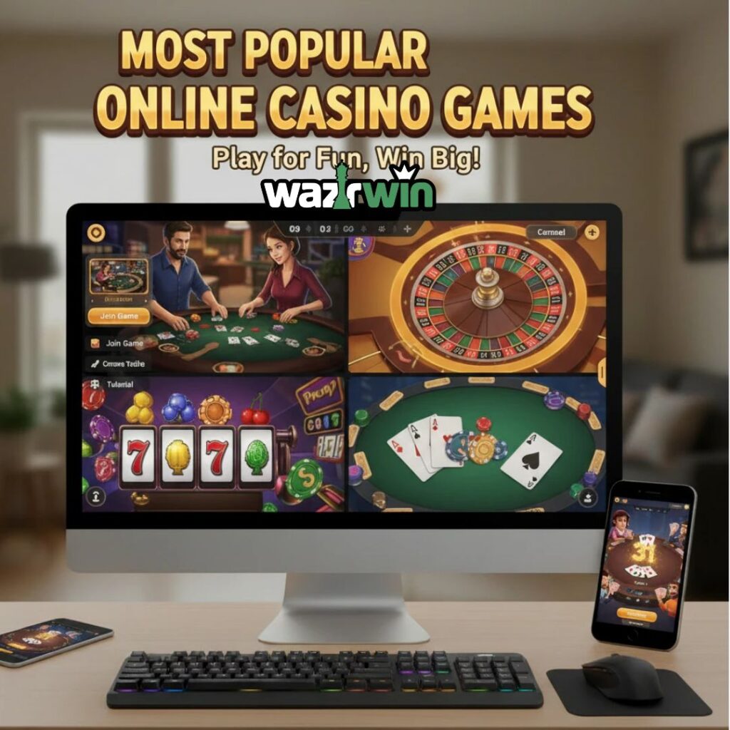 Most Popular Online Casino Games