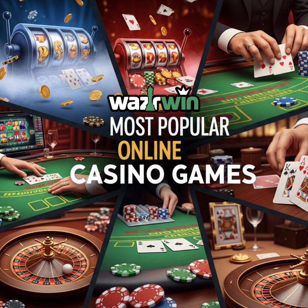 most popular online casino games​