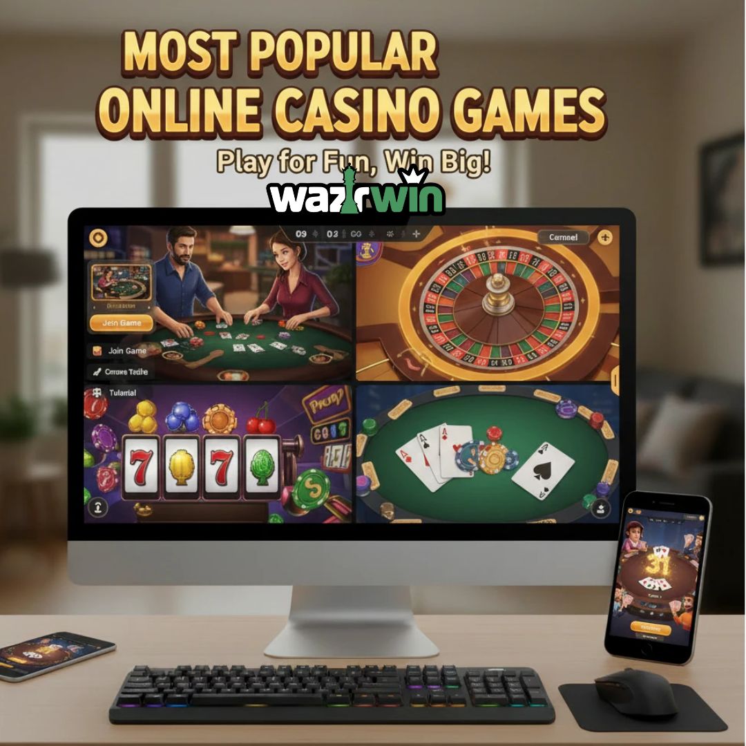 Most Popular Online Casino Games