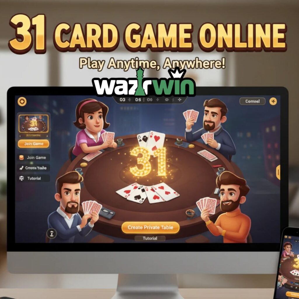 Try 31 Card Game Online