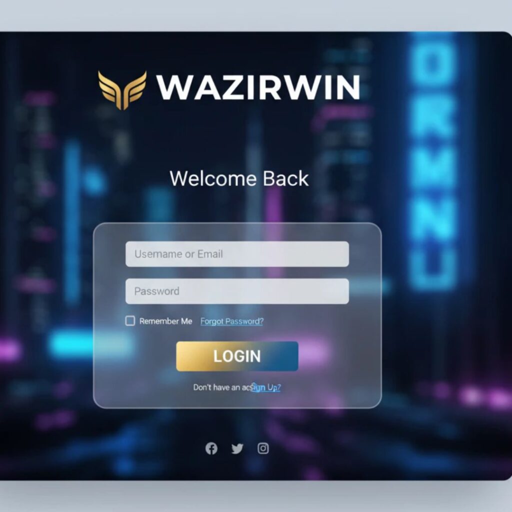 Wazirwin Login
