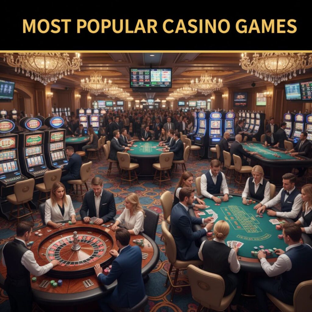 Most Popular Casino Games