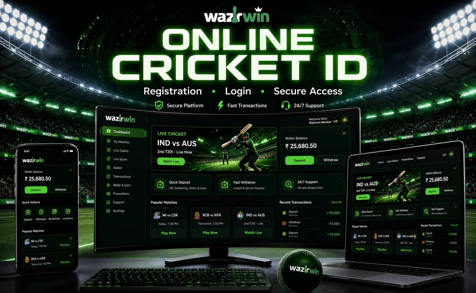 Online Cricket ID