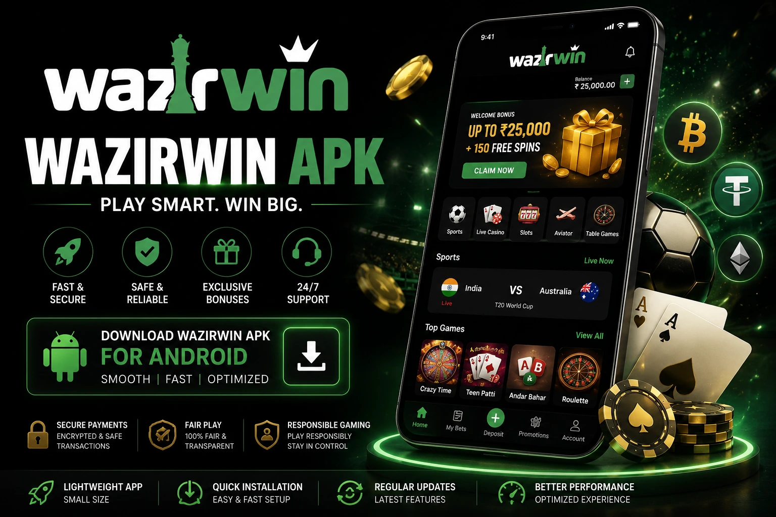 Wazirwin app