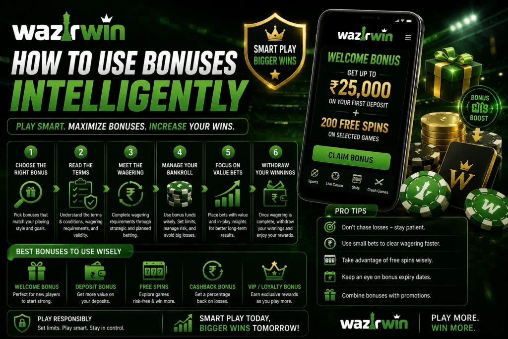 Wazirwin Bonus Uses
