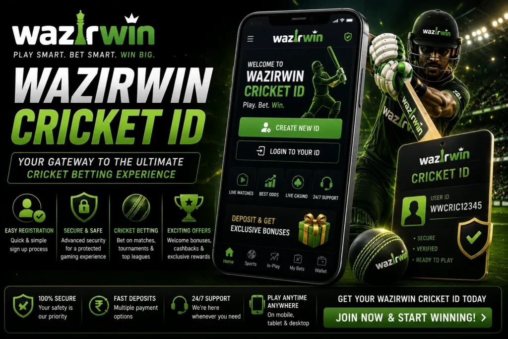 WazirWin Cricket Account