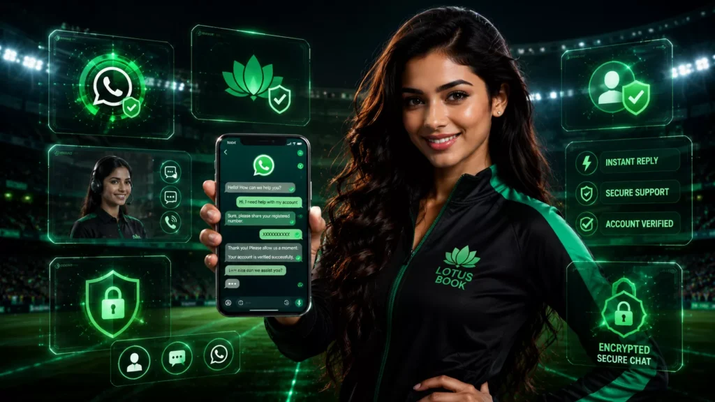 Lotus Book WhatsApp Login Help