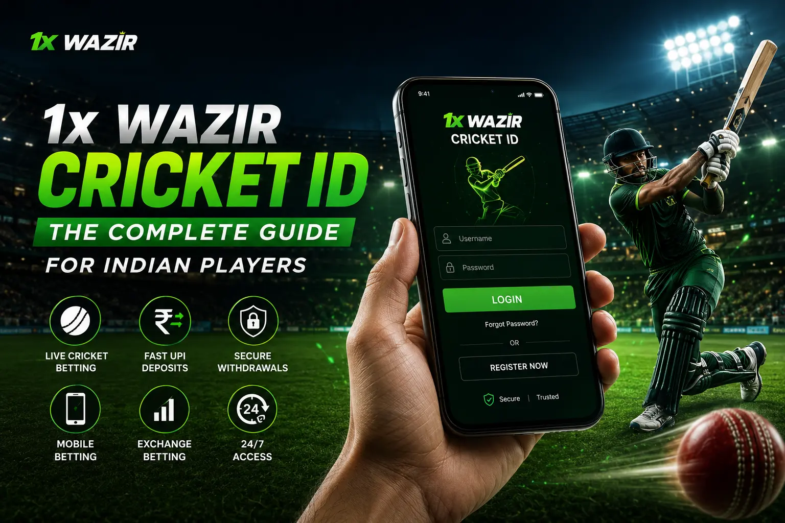 1x Wazir Cricket ID dashboard
