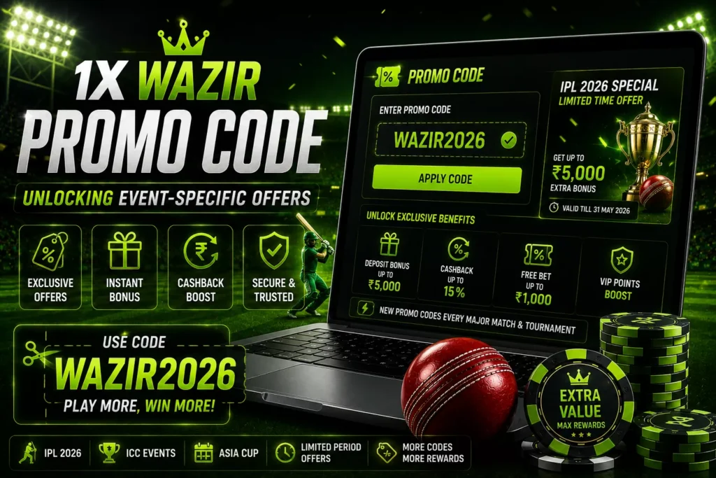 1x wazir bonus 2026 offer