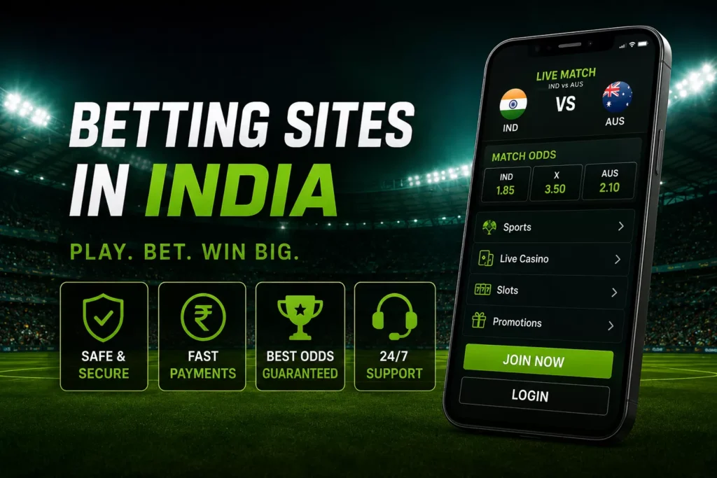 Cricket betting sites in India