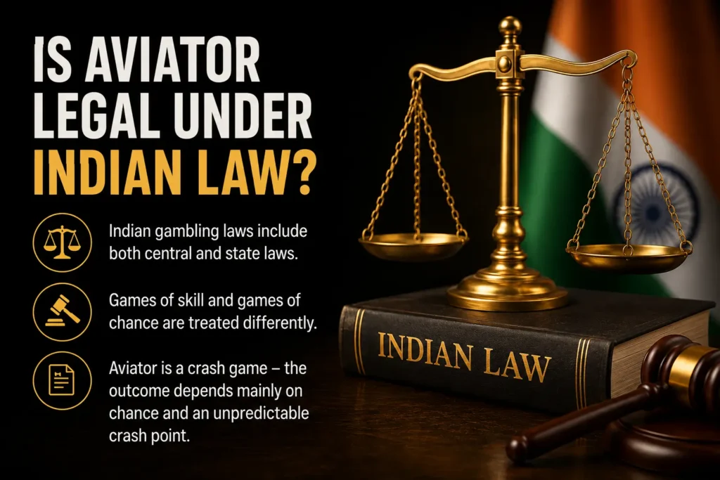 Is Aviator legal in India