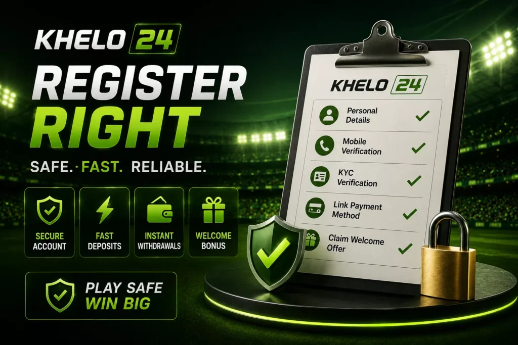 Khelo 24 register