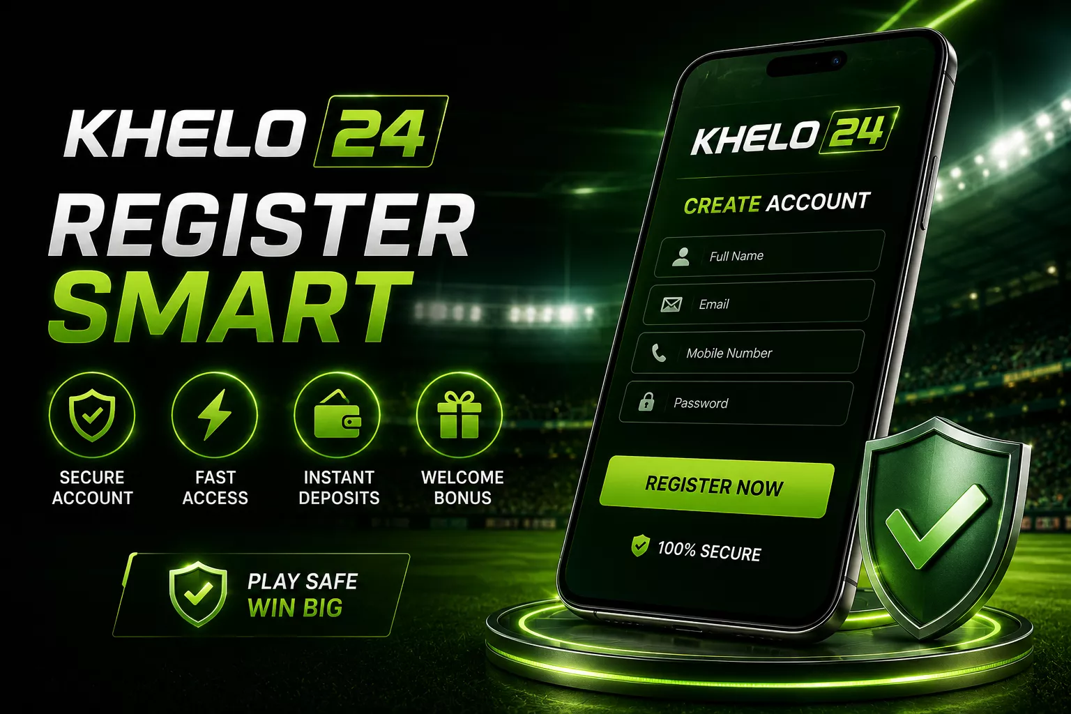 Khelo 24 signup