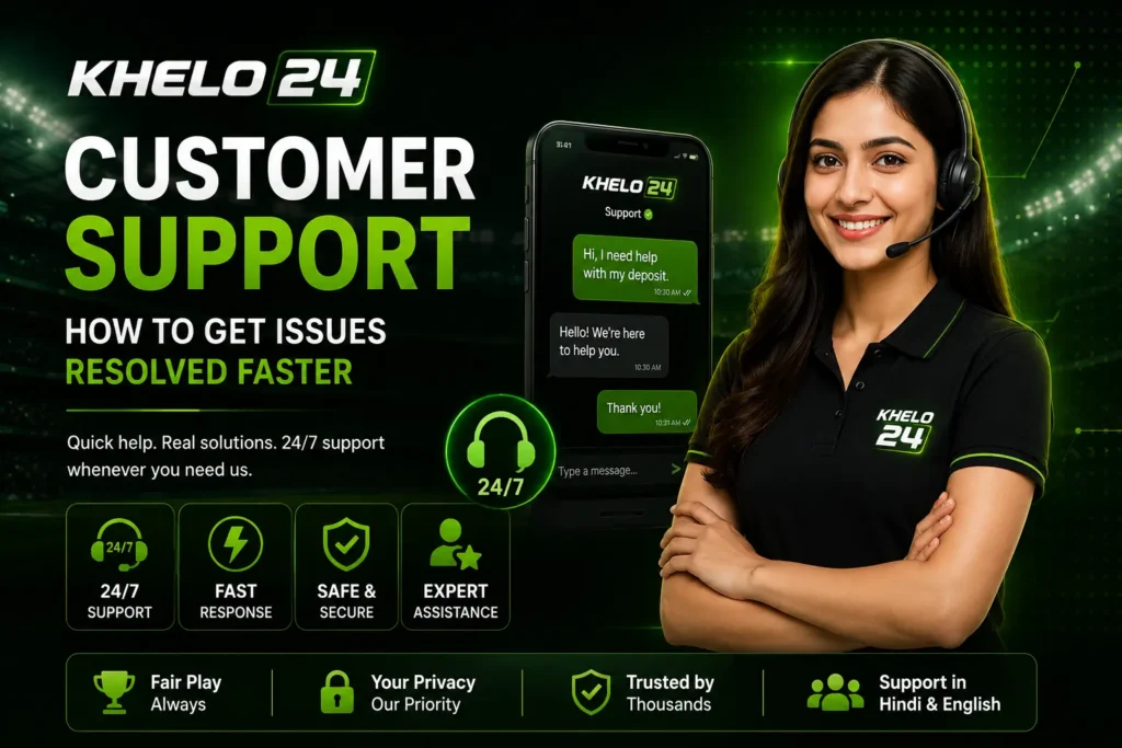 Khelo 24 support