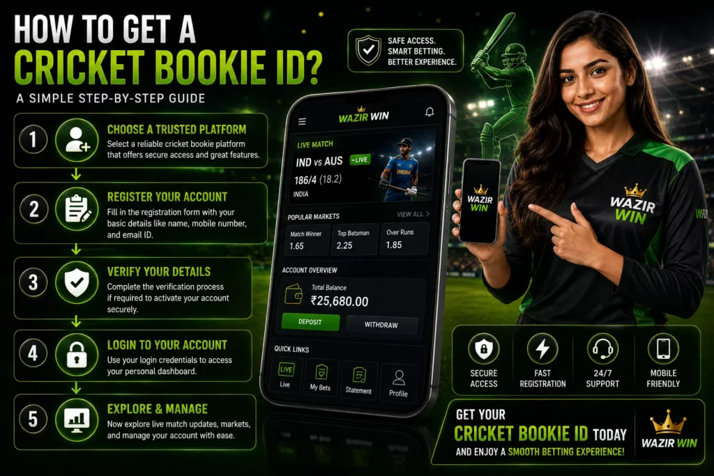 Online Cricket Bookie ID