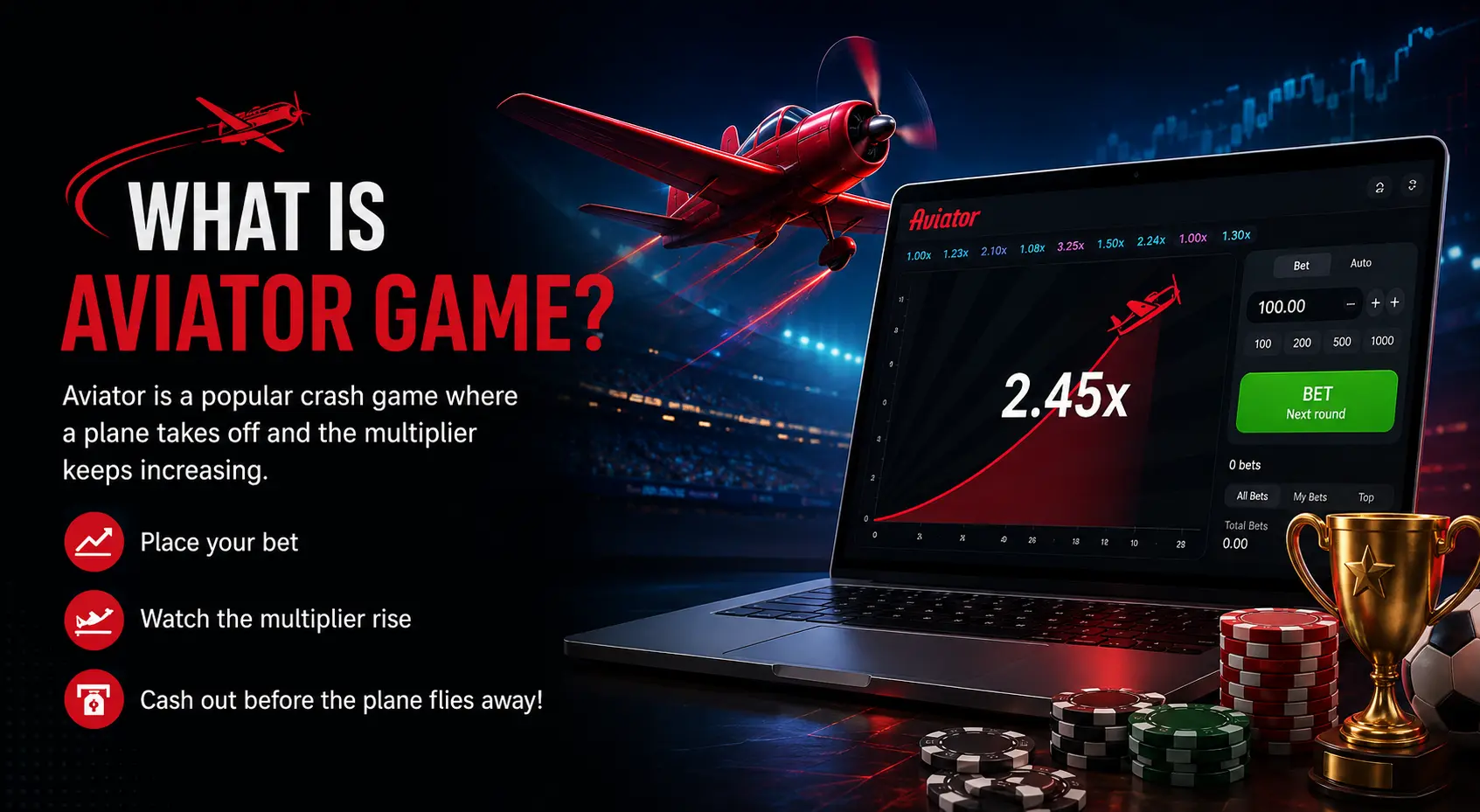 Play Aviator game online