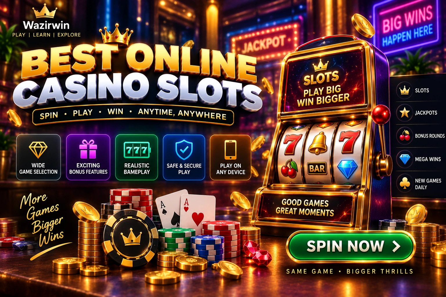 Best Online Casino Slots to play
