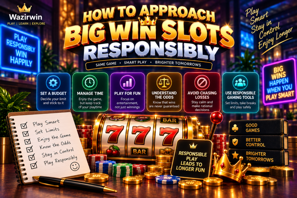 Big Win Slot reels and symbols