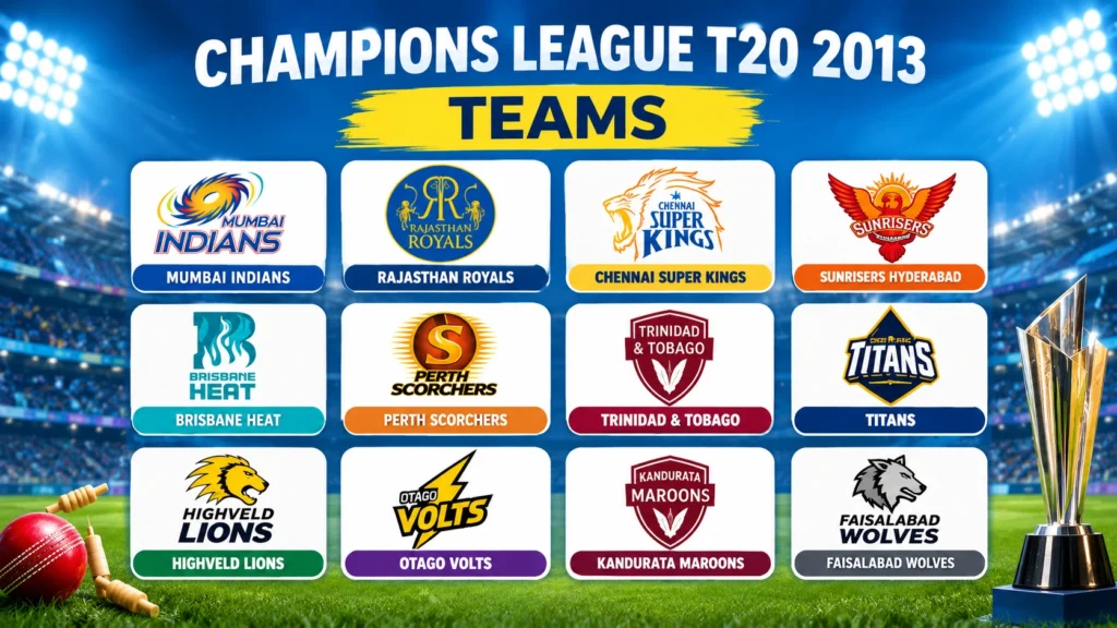 CLT20 Season 2013