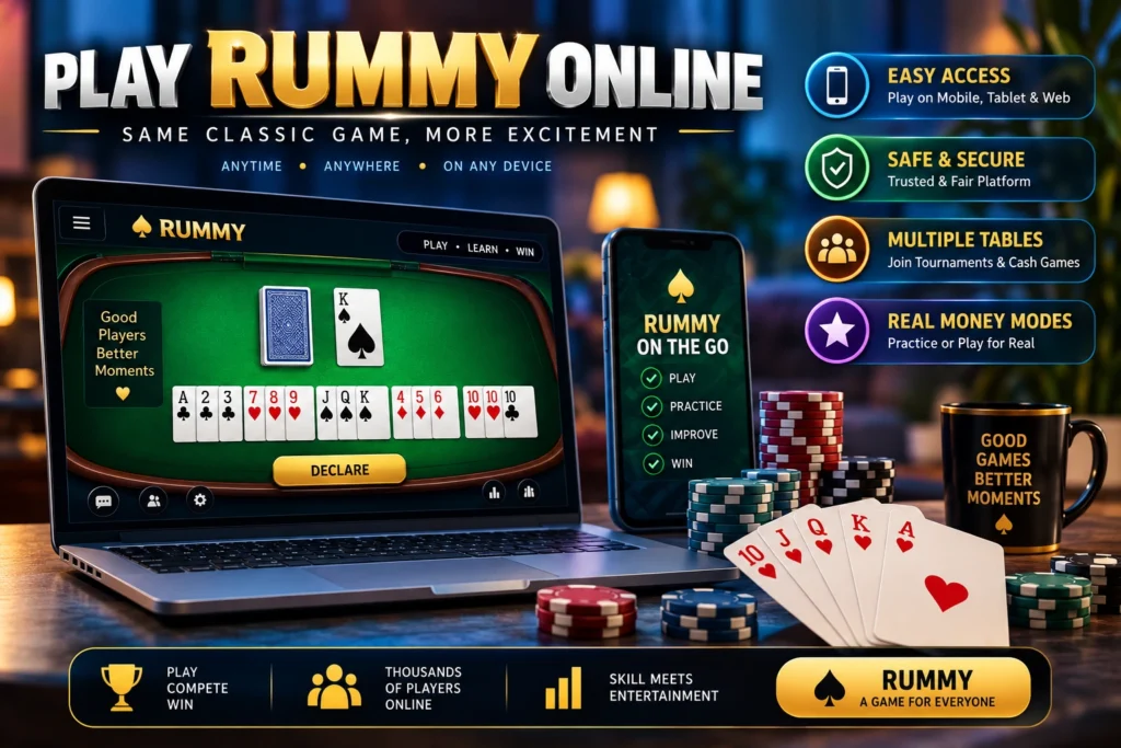 Classic rummy game