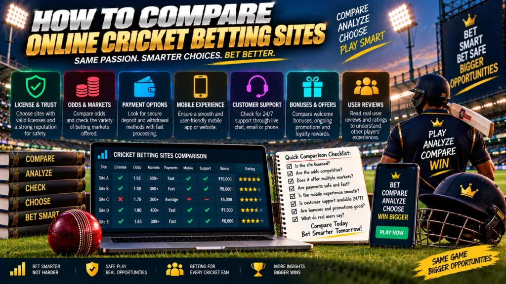Cricket betting platforms