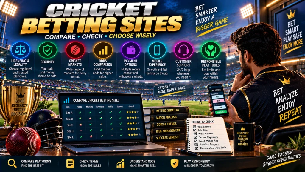 Cricket betting sites