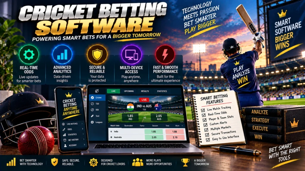 Cricket betting software
