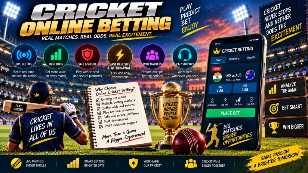 Cricket online betting