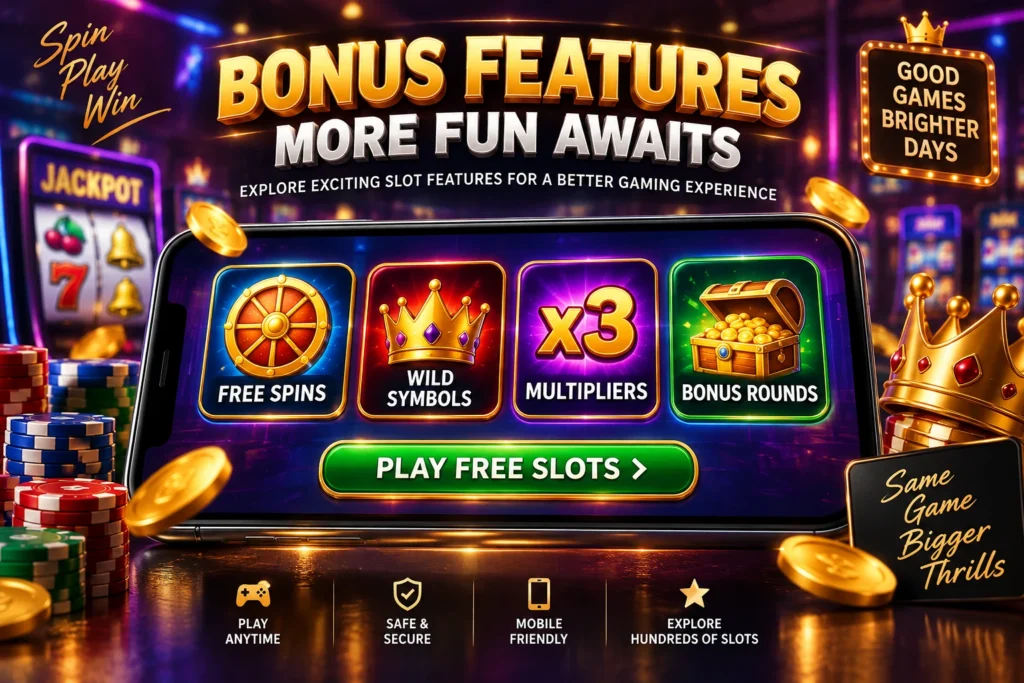 Free Slots With Bonus games for beginners