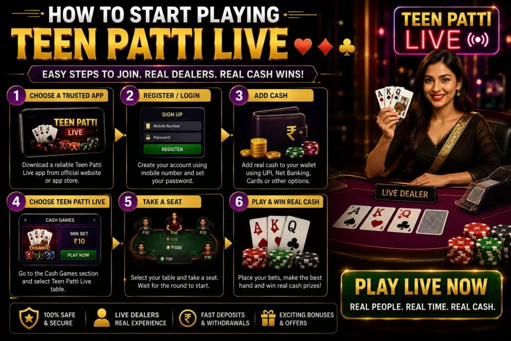 Live Teen Patti Game