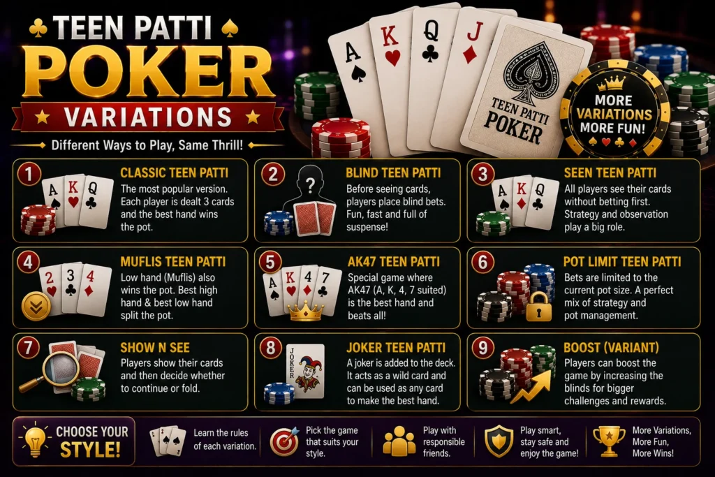 Online Teen Patti Poker