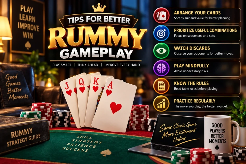 Online card game rummy