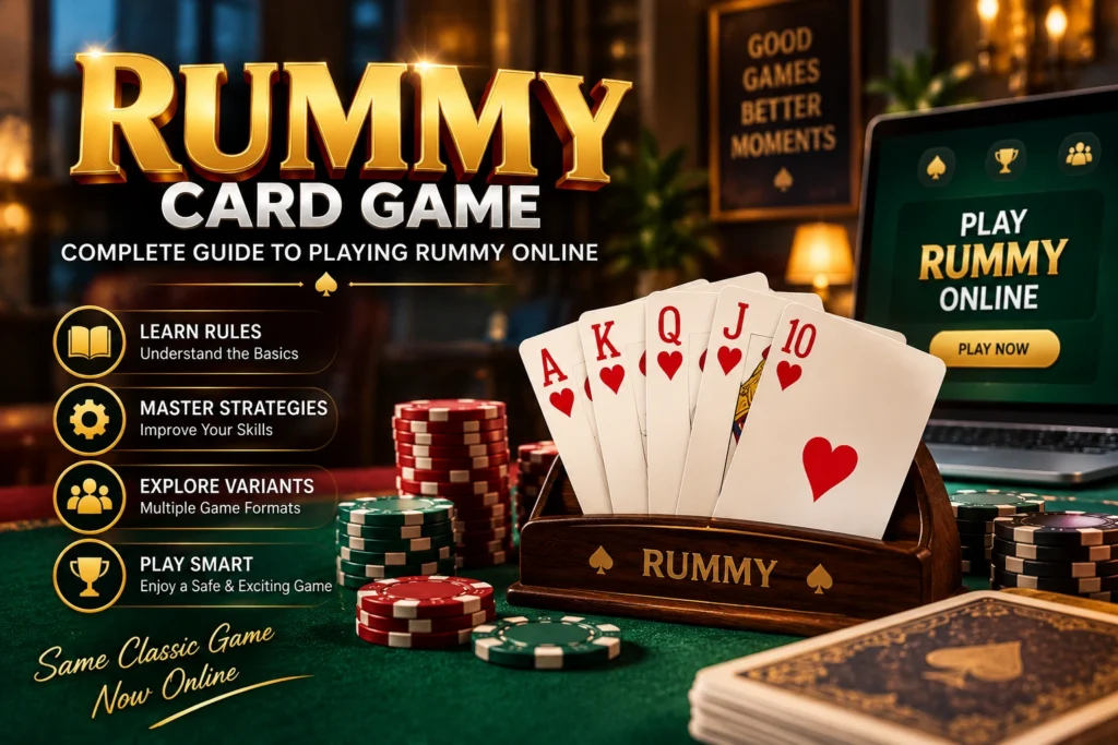 Online rummy card game