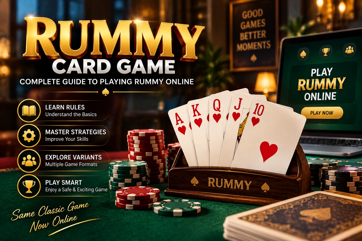 Online rummy card game