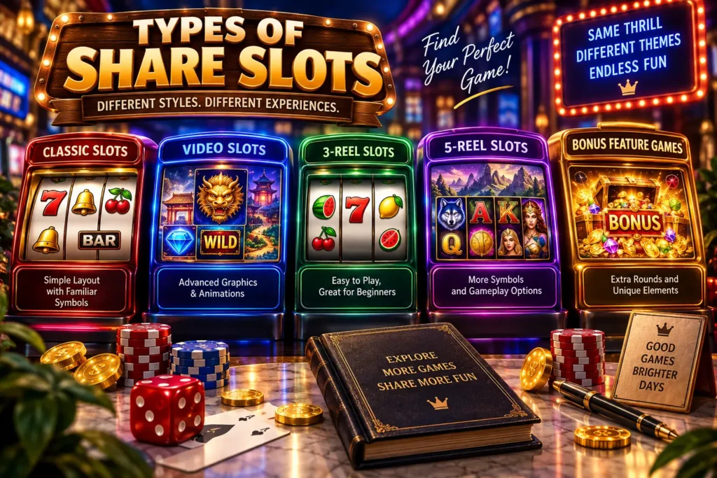 Online slot game screen