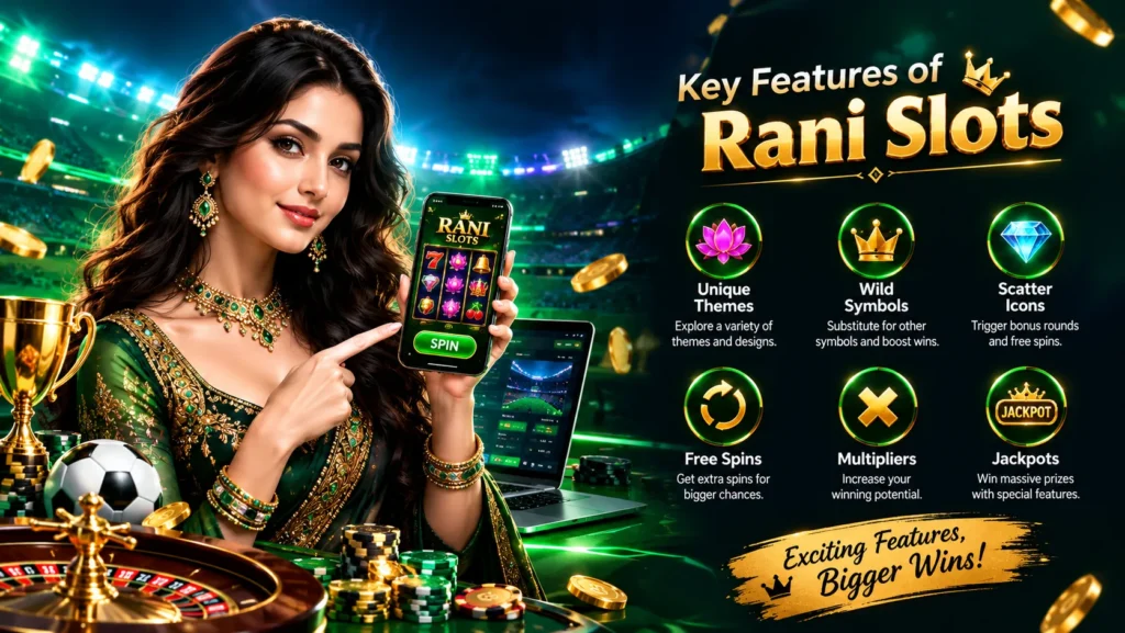 Rani Slots game screen