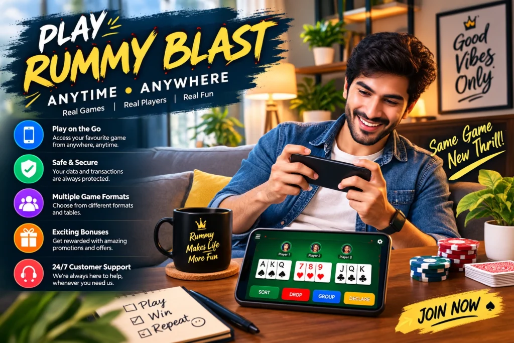 Rummy Blast gameplay