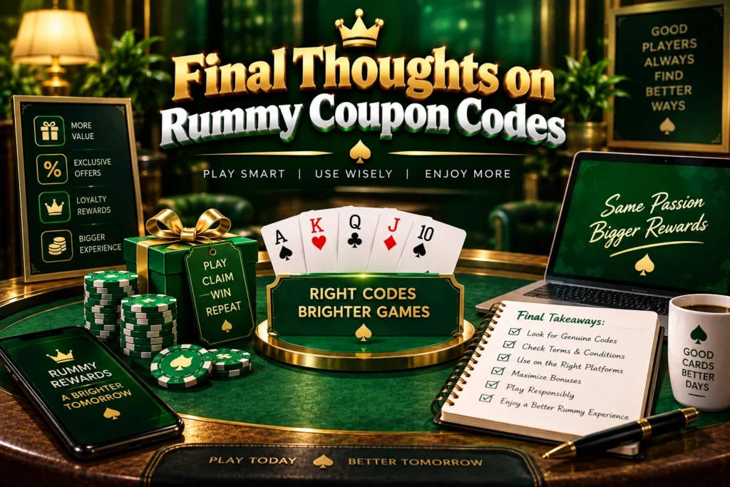 Rummy Coupon Codes for online