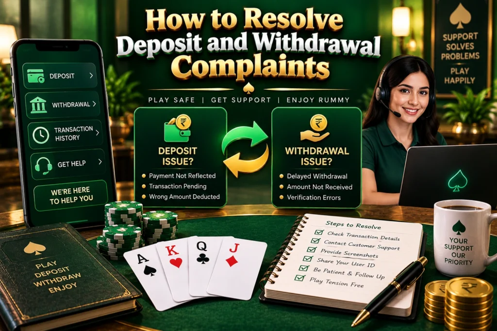 Rummy Helpline Number and support services