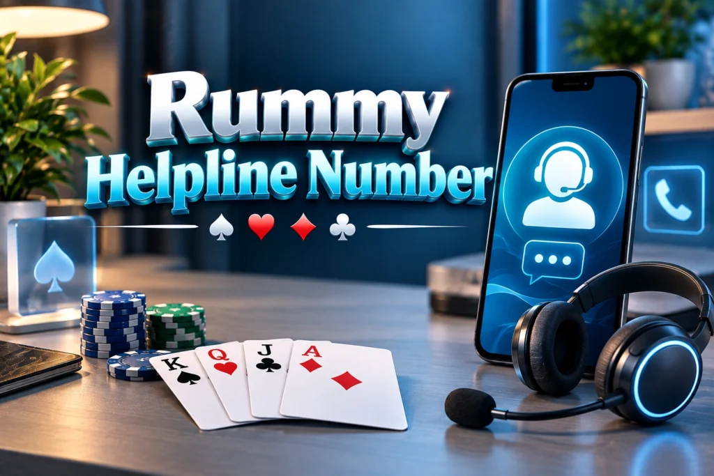 Rummy Helpline Number contact support