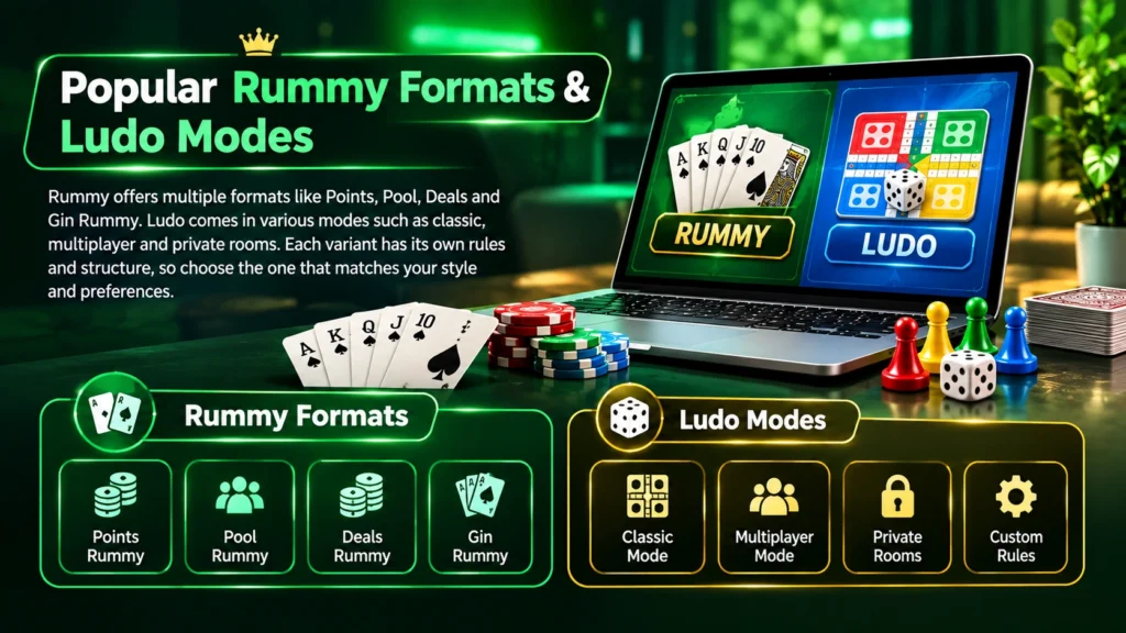 Rummy Ludo gaming platform