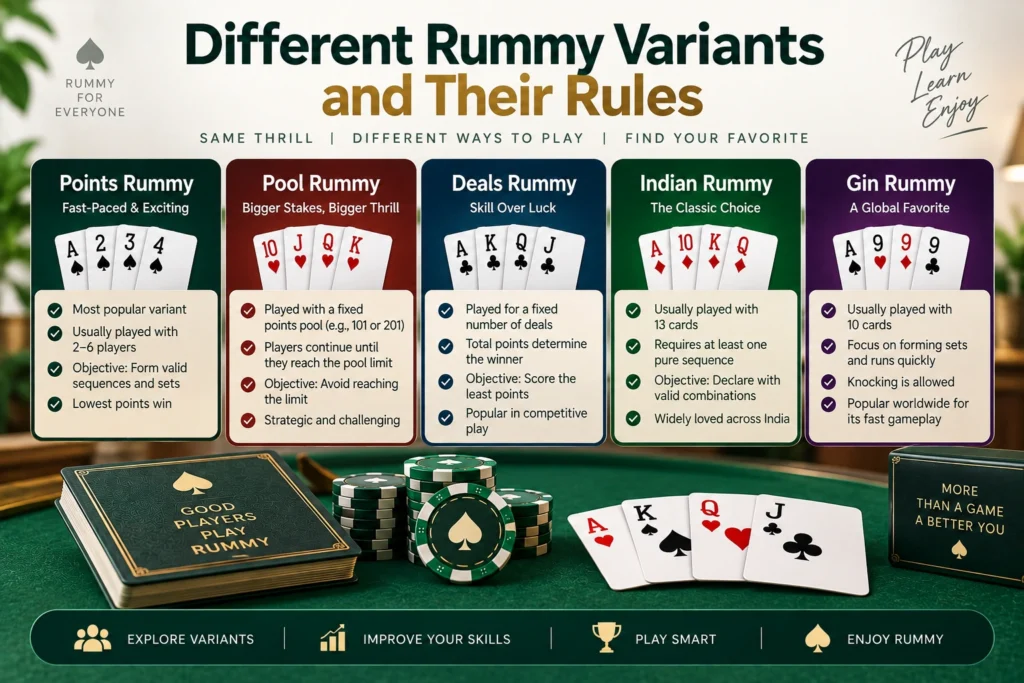 Rummy Rules and card game
