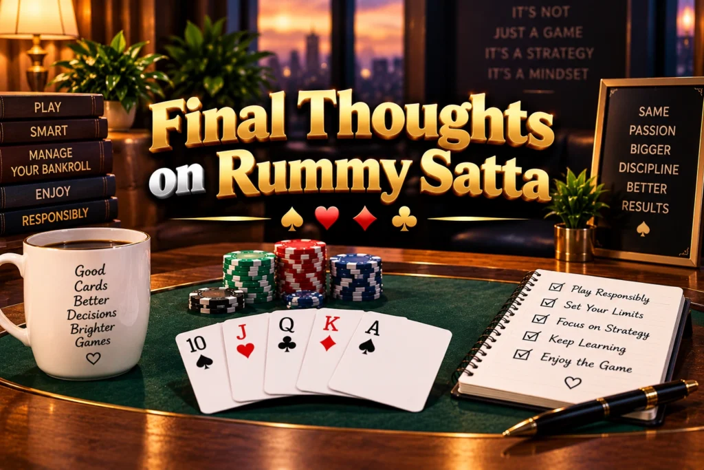 Rummy Satta cards and multiplayer gameplay