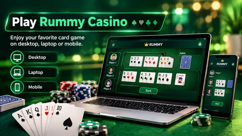 Rummy casino game